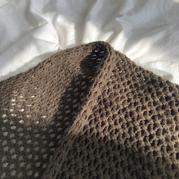 AE Don't Ask Why Knit Cardigan (Olive) - Picture 2 of 9